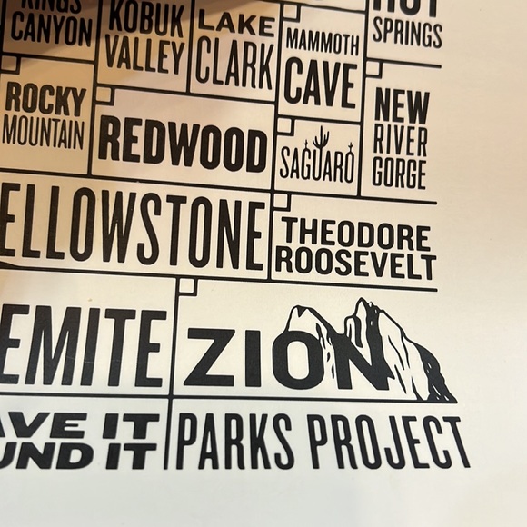 Parks Project • poster to keep track of the parks you’ve been to… - Picture 6 of 6